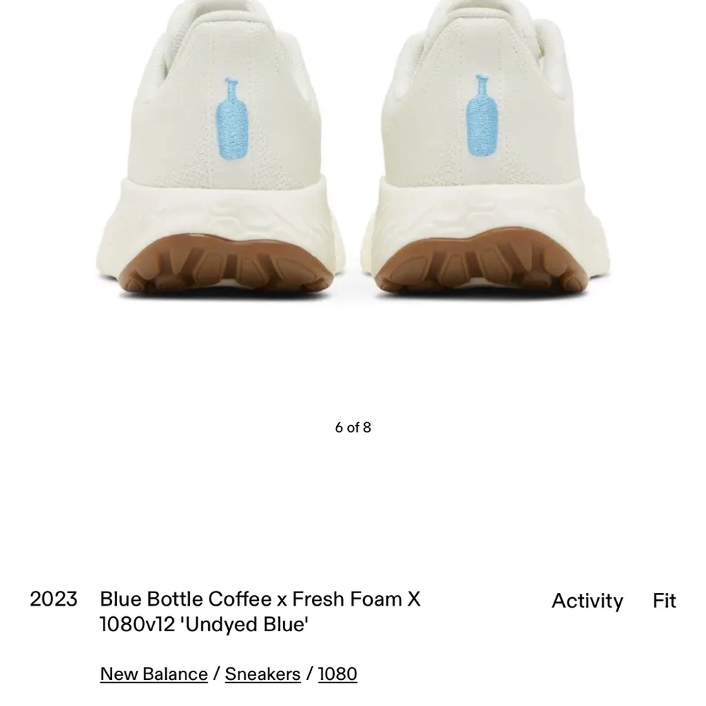 NWT New Balance x Blue Bottle Coffee Fresh Foam X Sneakers - Picture 4 of 5